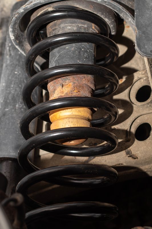 Coil spring and bump stop