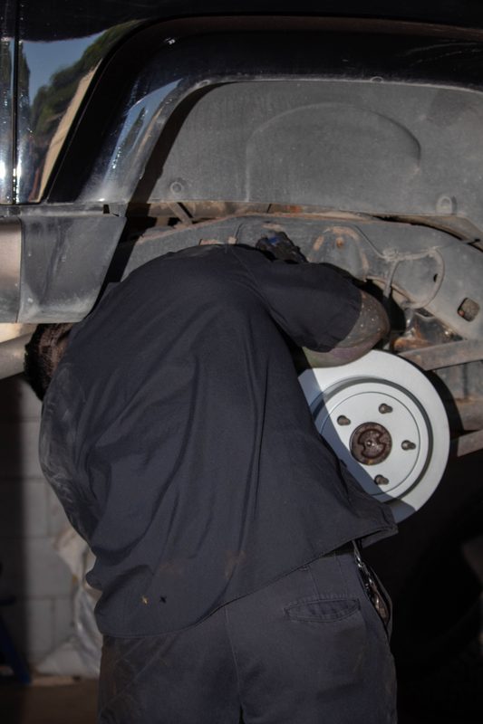 Installing new rotor