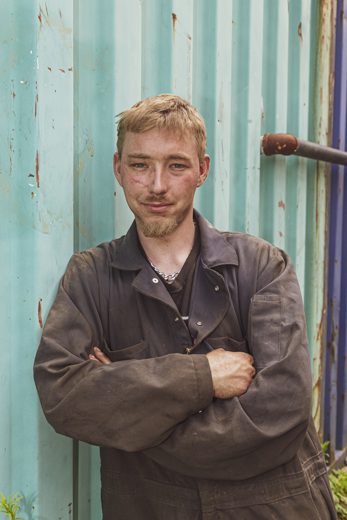 Auto Solve mechanic portrait